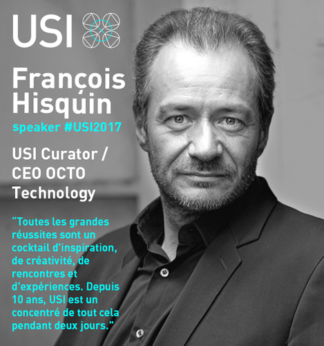 François Hisquin, curateur de l'évènement USI