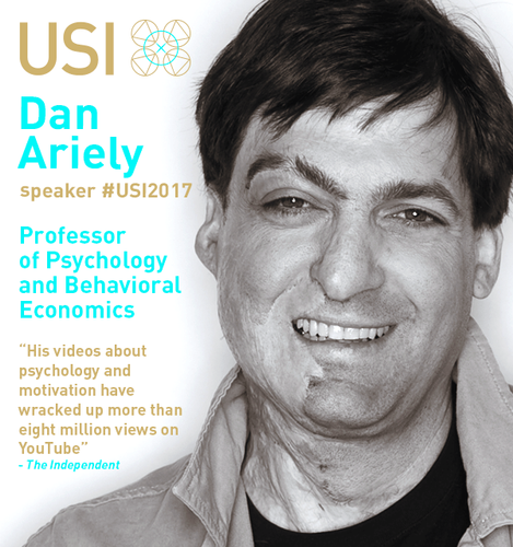 Dan Ariely, speaker à la conférence usi 2017