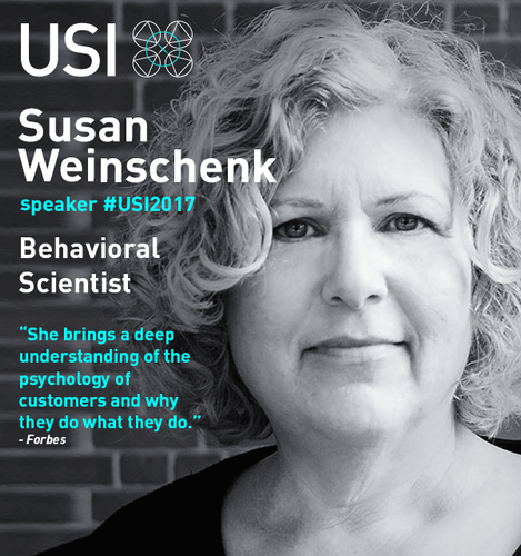 Susan Weinschenk, speaker à la conférence usi 2017