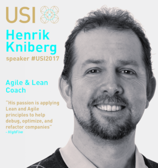 Henrik Kniberg, speaker à la conférence USI 2017