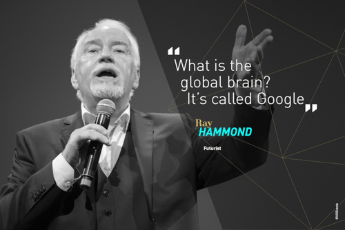 Photo and quote Ray Hammond at USIEvents conference